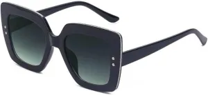 -Trendy Square Sunglasses Women Fashion Cat Eye Sun Glasses Female Vintage Luxury Big Frame Eyewear Leopard Shades