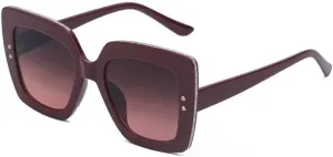 -Trendy Square Sunglasses Women Fashion Cat Eye Sun Glasses Female Vintage Luxury Big Frame Eyewear Leopard Shades