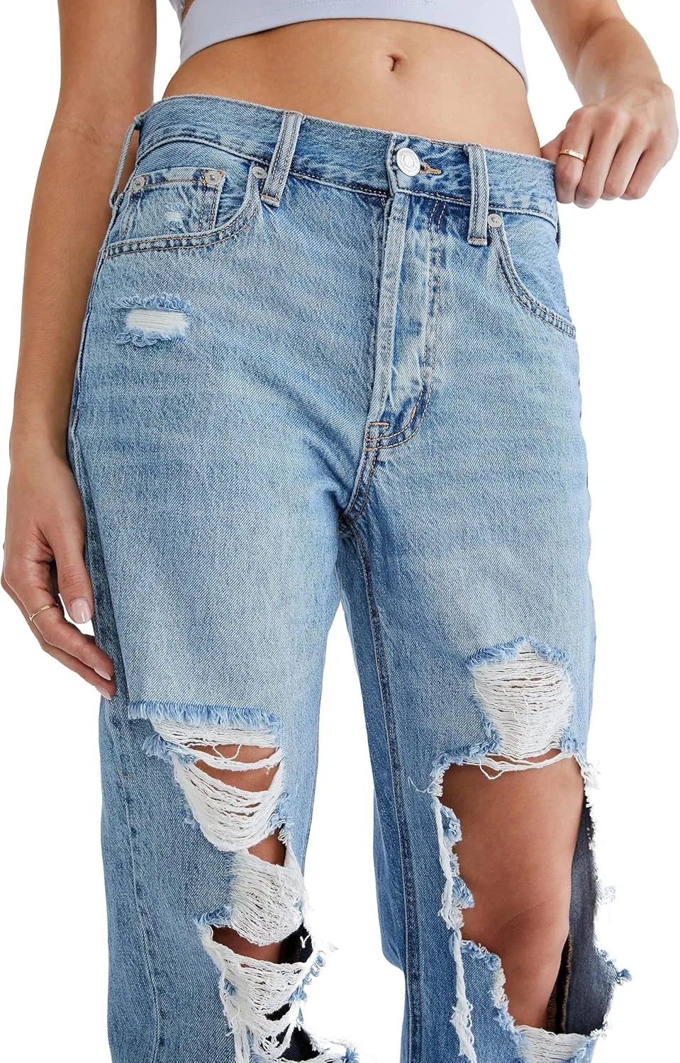 AEROPOSTALE Women's Aero Baggy Jean