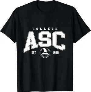 Agnes Scott Arch Athletic Vintage Sports Tee Men Women T-Shirt