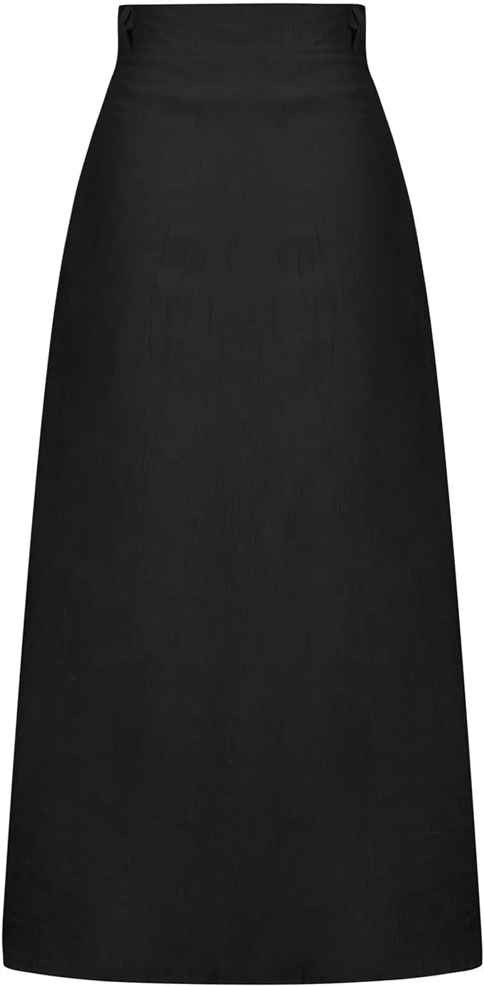 Beach Skirts for Women Lightweight Flowy Maxi Skirt Summer Casual Bohemian Holiday Skirts Trendy Resort Wear