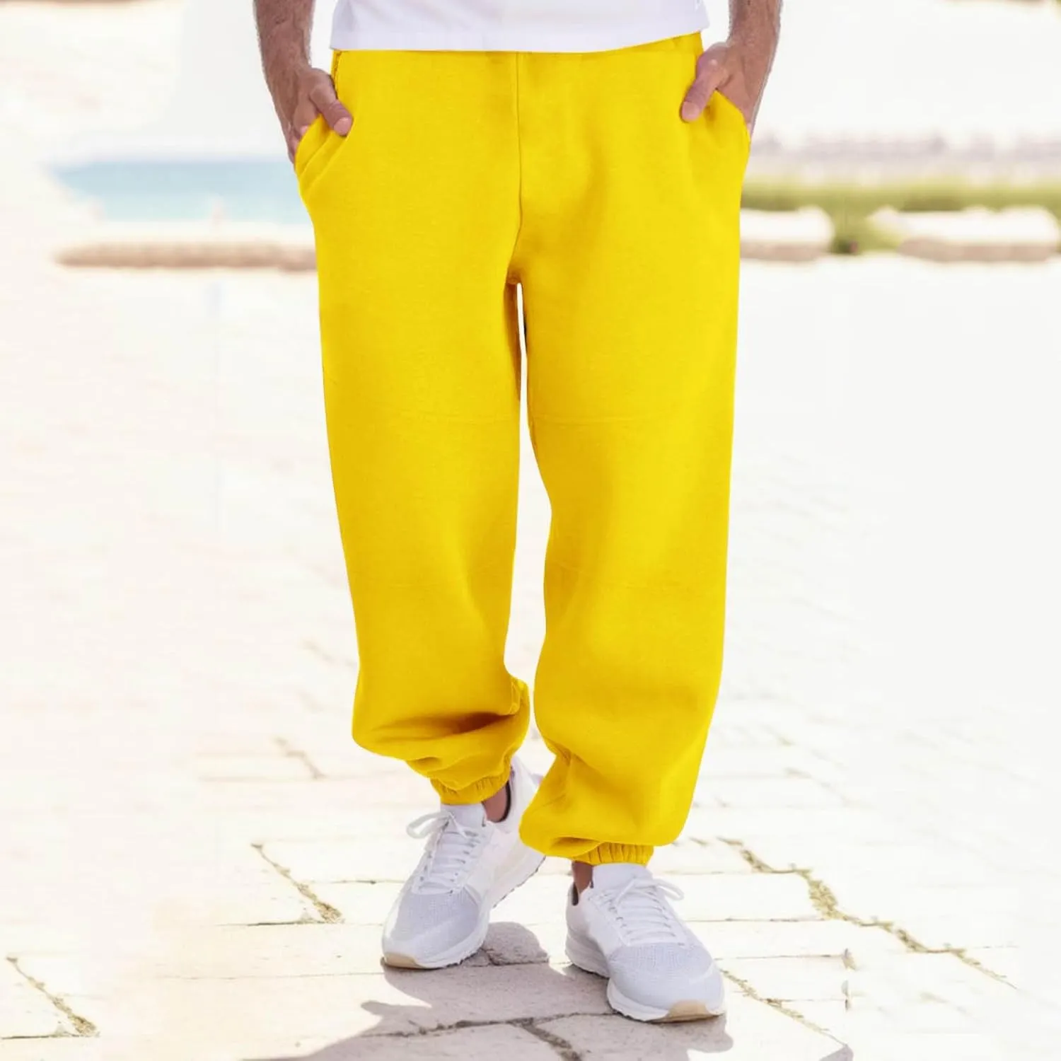 Cargo Sweatpants for Men Casual Pocket Sport Work Casual Trouser Pants Trousers Comfort Multi-Pocket