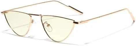 Cat Eye Sunglasses Vintage Alloy Sun Glasses Women Unique Elegant black gold Shades