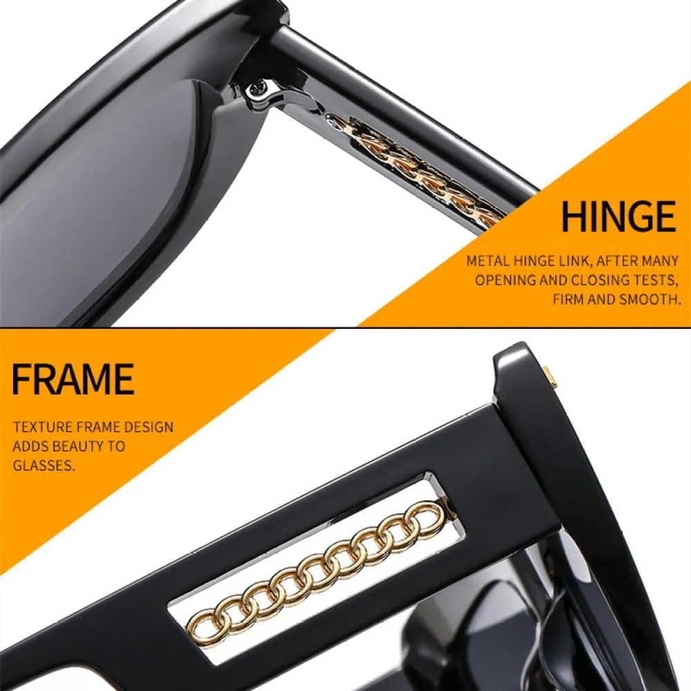 Cat Eye Women Sunglasses Vintage Fashion Shades Luxury Female Sun Glasses UV400