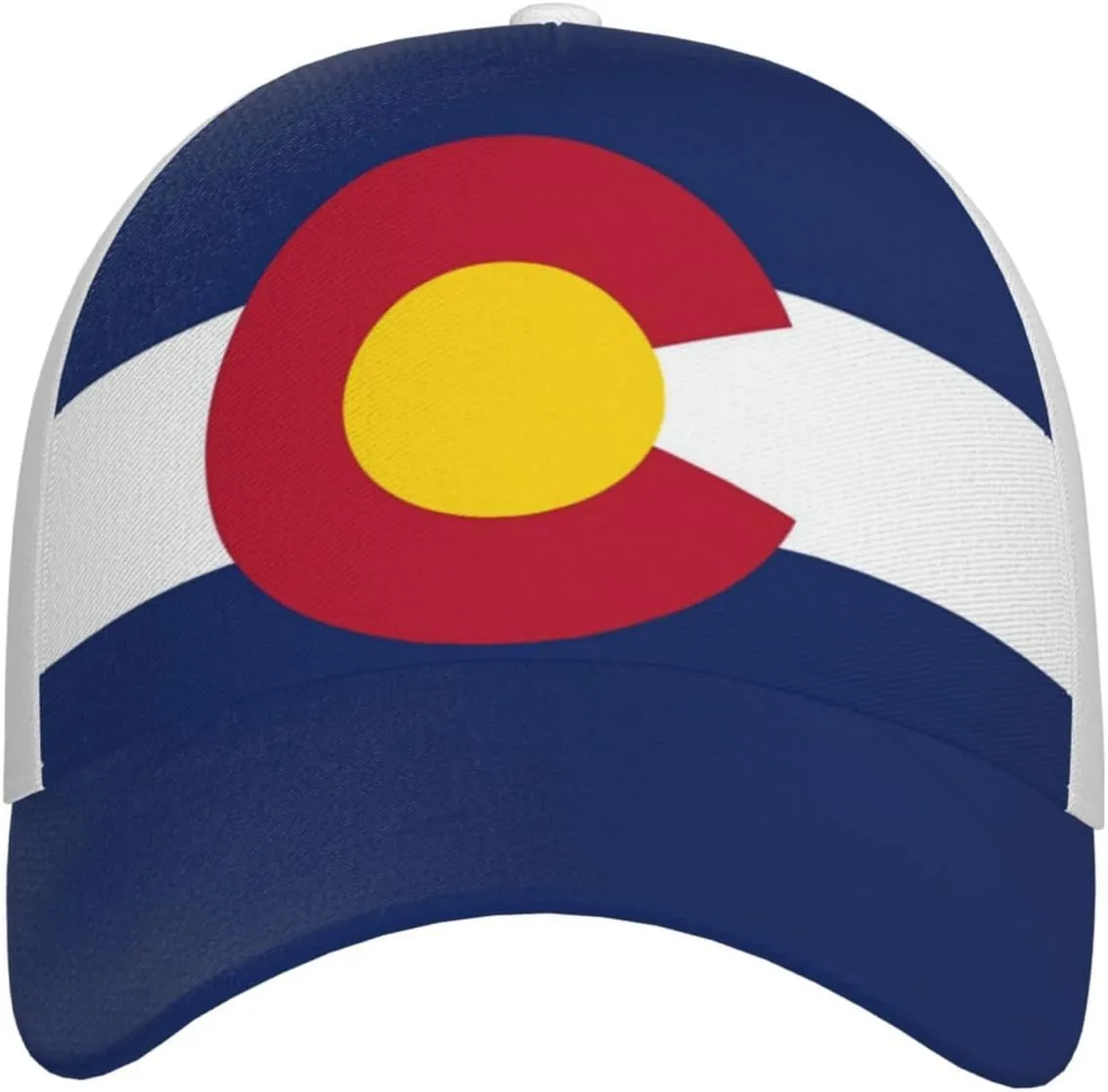Cute Flag Hats Fashion Retro Sun Cap Packable Outdoor Flag Baseball Hat for Women Men