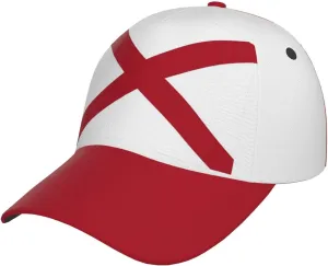 Cute Flag Hats Fashion Retro Sun Cap Packable Outdoor Flag Baseball Hat for Women Men