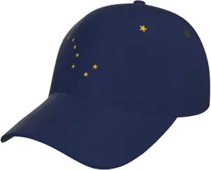 Cute Flag Hats Fashion Retro Sun Cap Packable Outdoor Flag Baseball Hat for Women Men