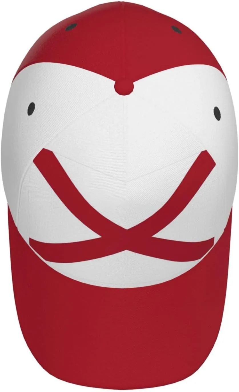 Cute Flag Hats Fashion Retro Sun Cap Packable Outdoor Flag Baseball Hat for Women Men