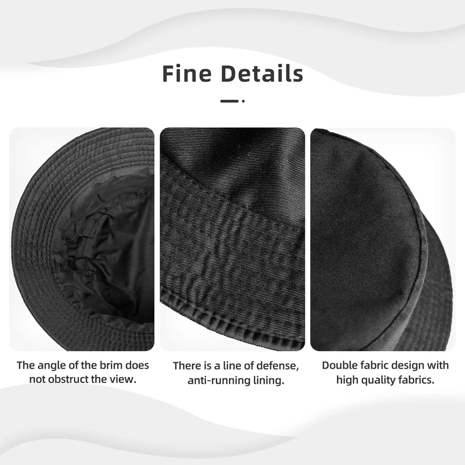 Cute States Flag Print Adult Hat Women Men Unisex Reversible Bucket Hat