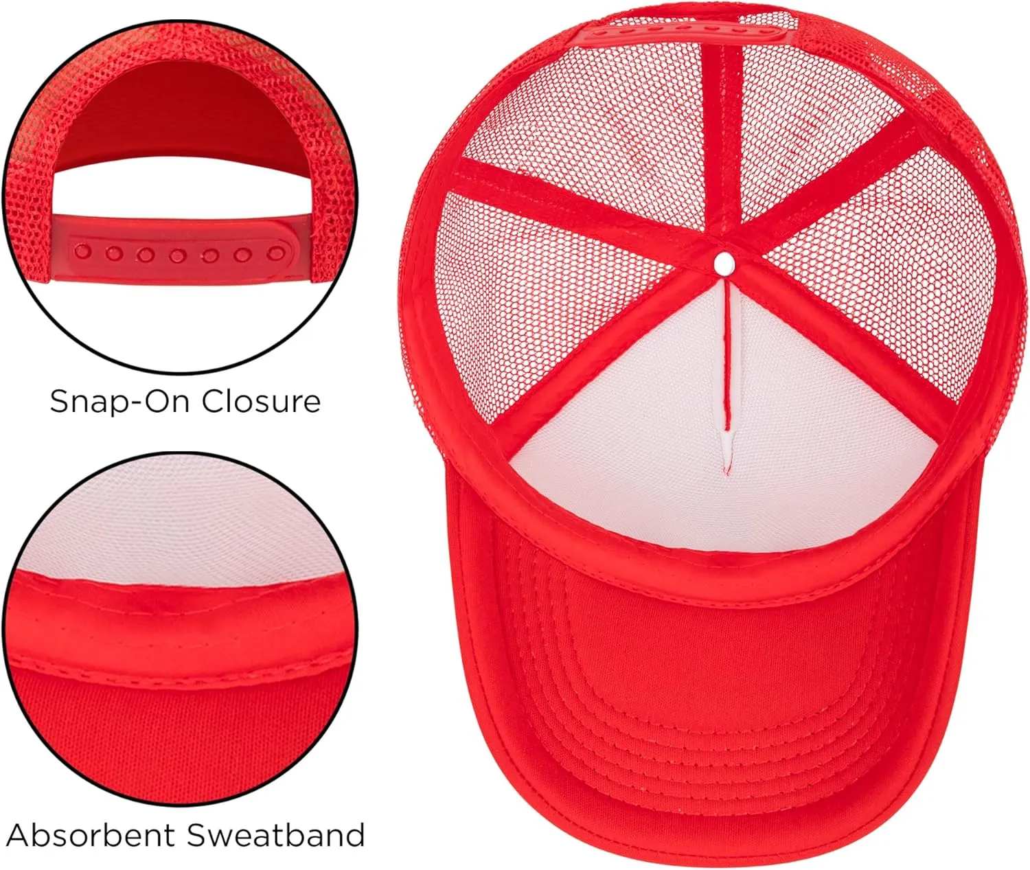 Disney Adult Trucker Hat, Minnie Mouse Mesh Snapback Baseball Cap