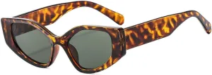 Fashion Polygon Cat Eye Women Sunglasses Vintage Shades UV400 Eyeglasses Men Trending Sun Glasses