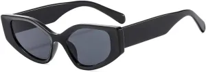Fashion Polygon Cat Eye Women Sunglasses Vintage Shades UV400 Eyeglasses Men Trending Sun Glasses