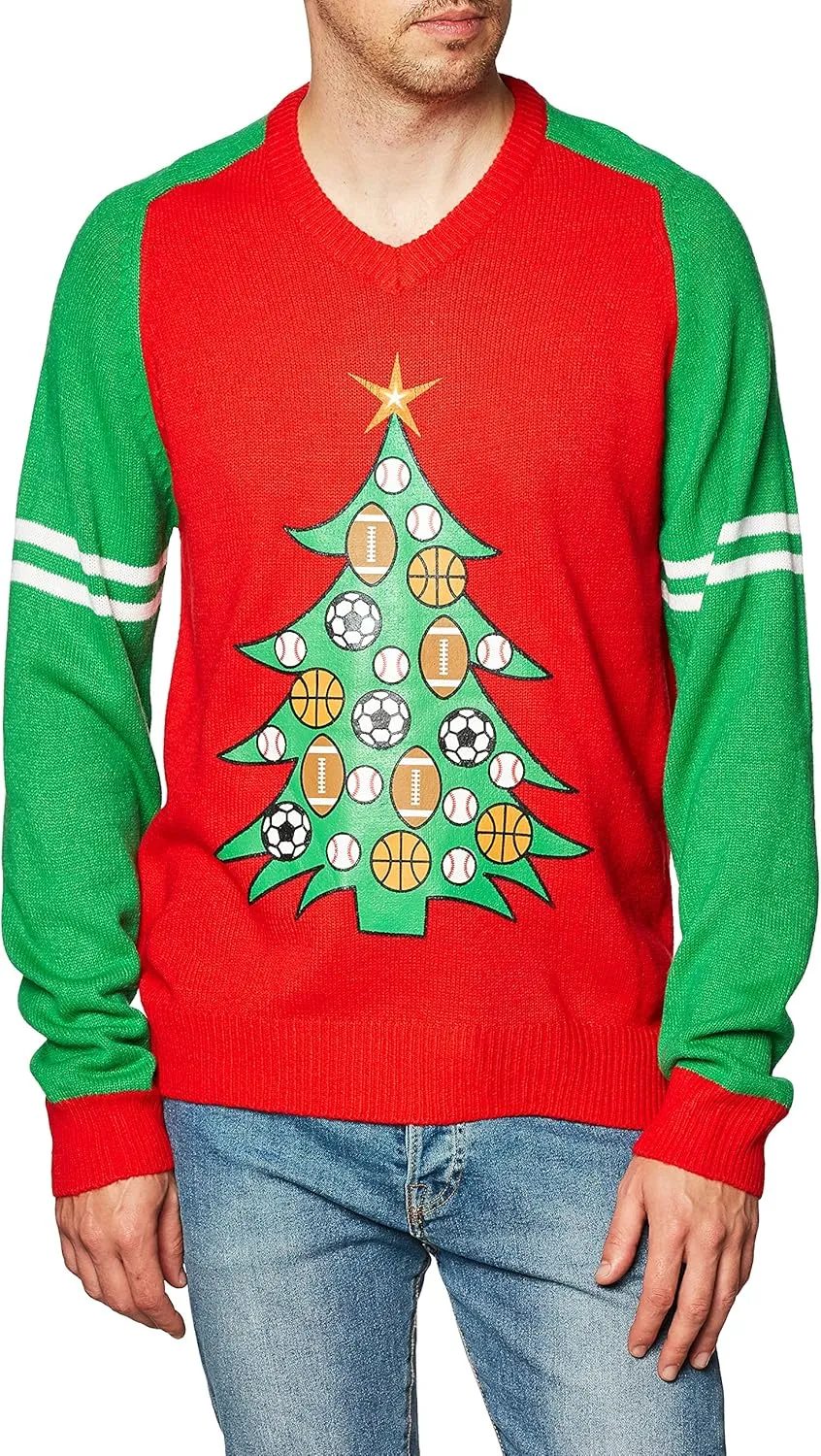 Forum Novelties Men's Adult All Wrapped Up Ugly Christmas Sweater
