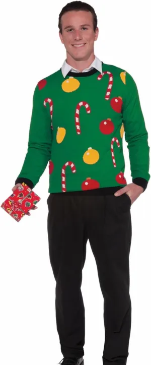 Forum Novelties Men's Adult All Wrapped Up Ugly Christmas Sweater