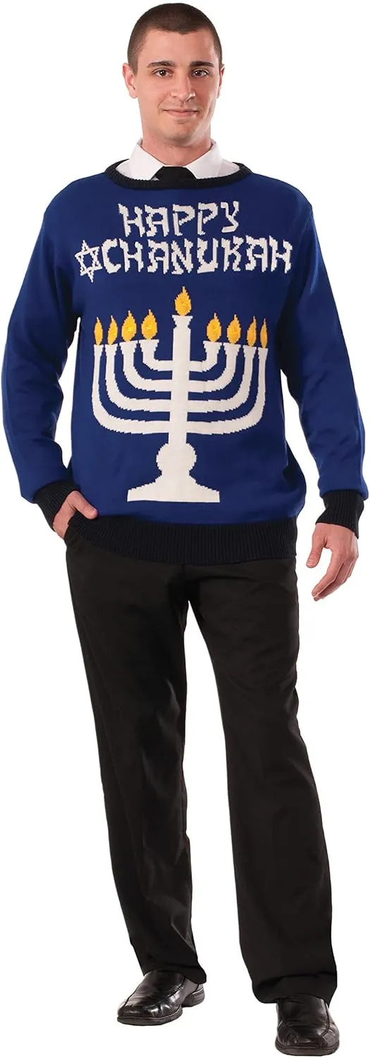 Forum Novelties Men's Adult All Wrapped Up Ugly Christmas Sweater