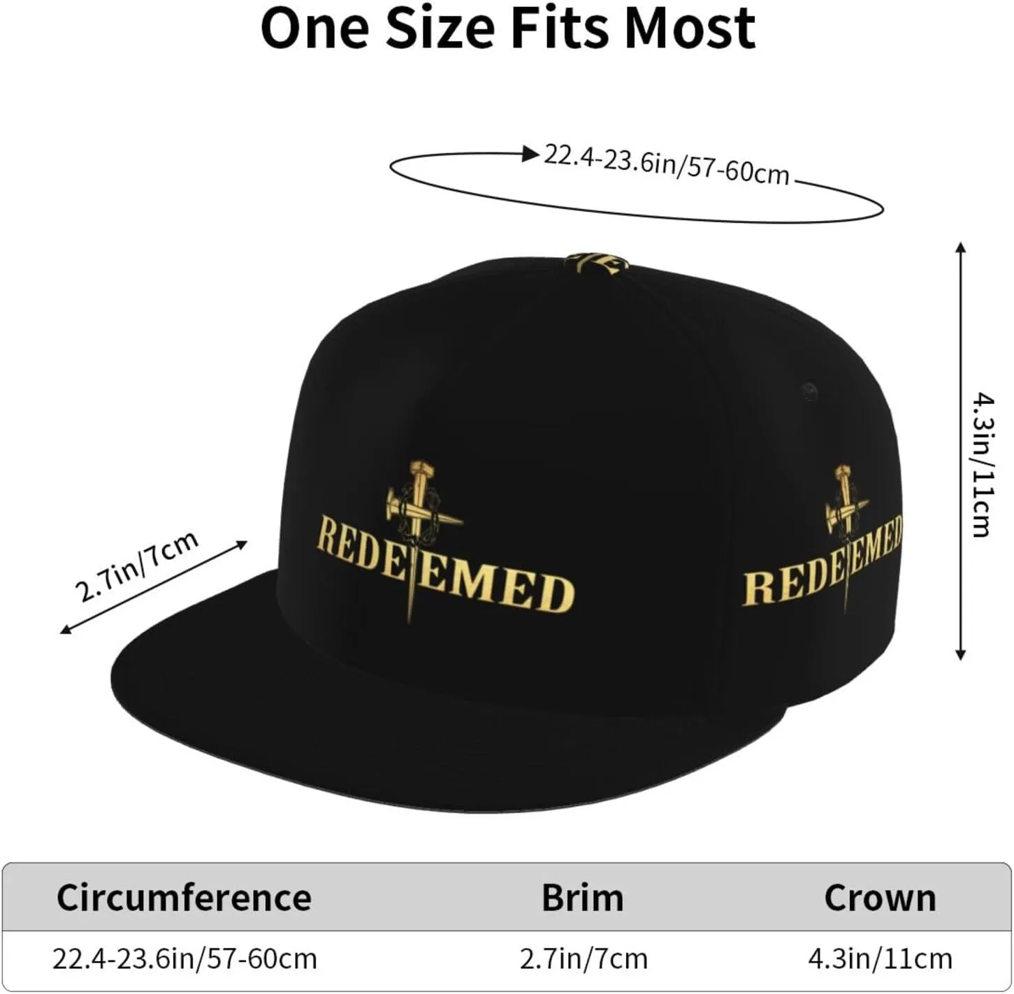 Four-Sided Printing Flat Bill Brim Baseball Caps Cool Hip Hop Trucker Hats Men Women Hat Adjustable Baseball Cap