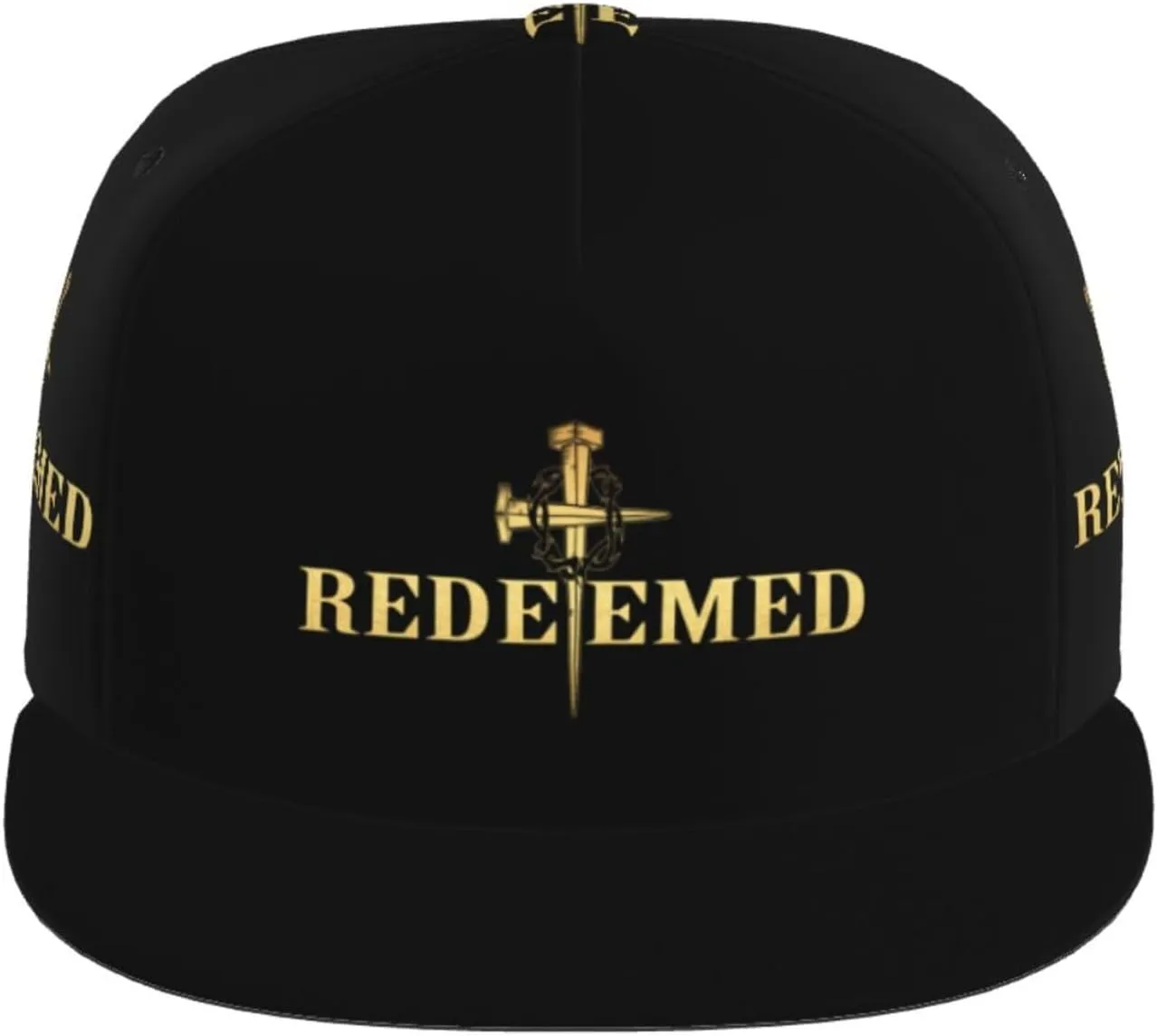 Four-Sided Printing Flat Bill Brim Baseball Caps Cool Hip Hop Trucker Hats Men Women Hat Adjustable Baseball Cap