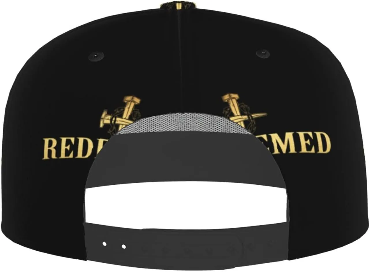 Four-Sided Printing Flat Bill Brim Baseball Caps Cool Hip Hop Trucker Hats Men Women Hat Adjustable Baseball Cap