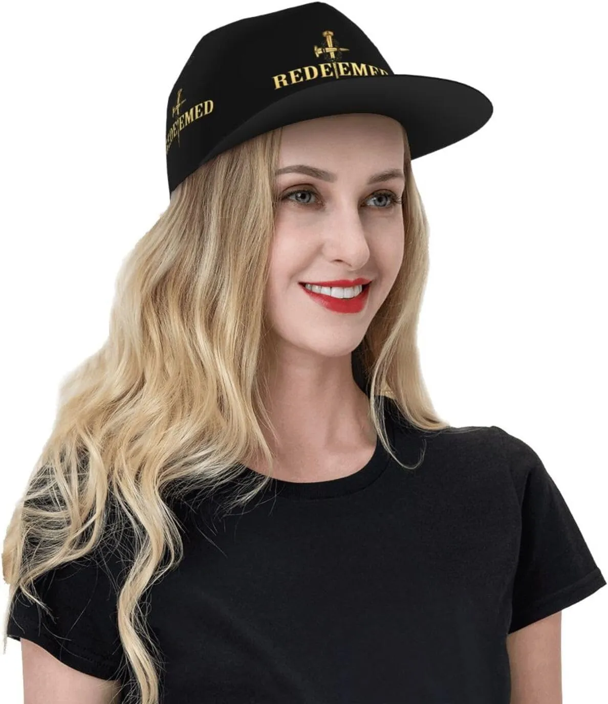 Four-Sided Printing Flat Bill Brim Baseball Caps Cool Hip Hop Trucker Hats Men Women Hat Adjustable Baseball Cap