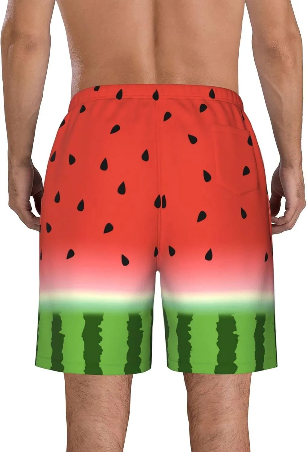 FREEHOTU Men's Swim Trunks Beach Board Shorts Quick Dry Swimwear Sports with Pockets