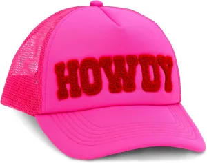 iscream Classic Trucker Style Adjustable Mesh Panel Baseball Chenille Applique Cap Collection