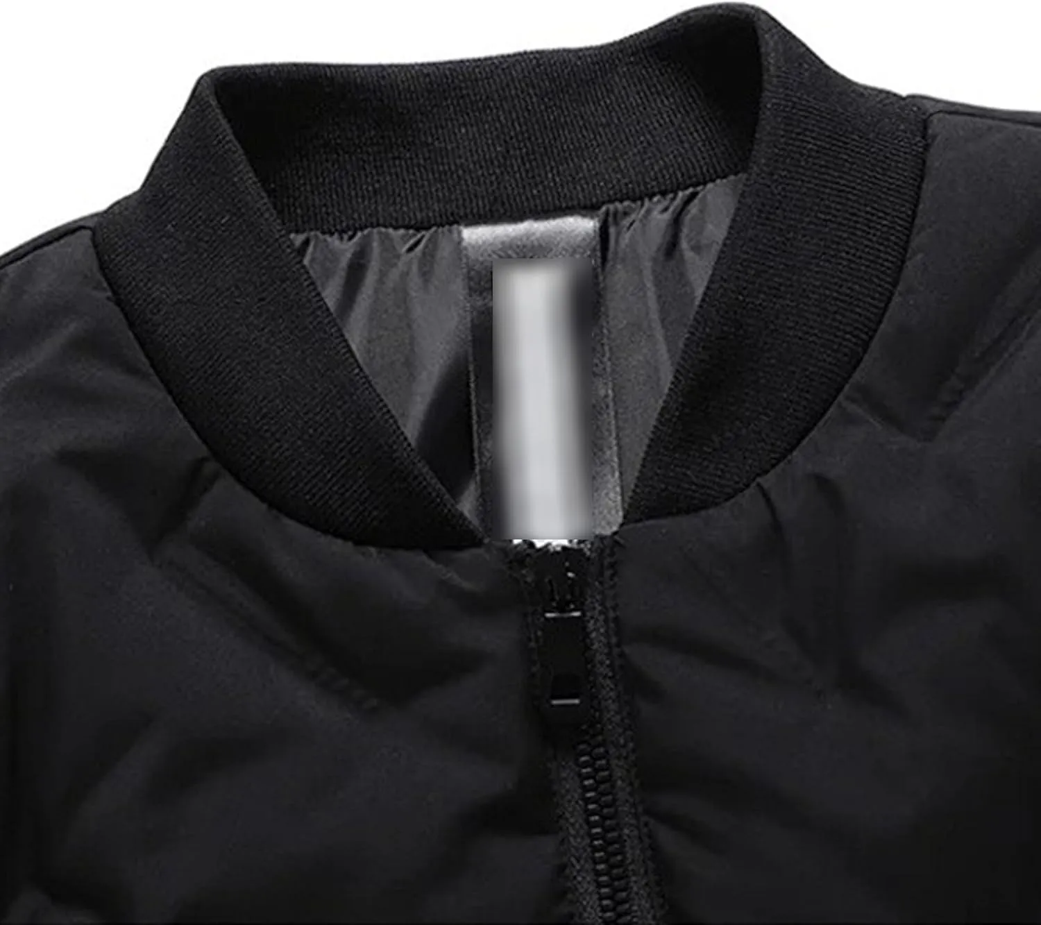 JEsilunmaMY Casual Baseball Bomber Jackets for Men Lightweight Cropped Puffer Quilted Jacket Thermal Sportwear Down Coats