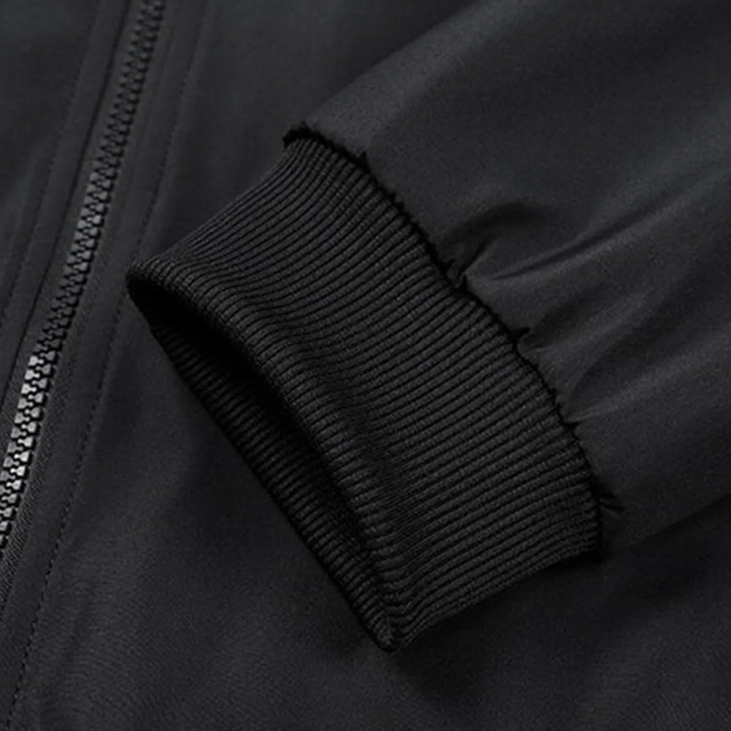 JEsilunmaMY Men's Stand Collar Bomber Padded Coats Zip Up Casual Business Sportwear Stylish Lightweight Warm Windbreakers
