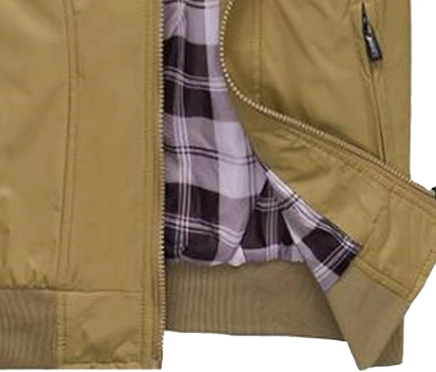 JEsilunmaMY Men's Stand Collar Flannel Bomber Jacket Full Zip Lightweight Baseball Jacket Windproof Sportwear Windbreaker