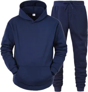 LCMTWX Mens 2 Piece Outfits Fall Winter Solid Color Zipper Sweater Pants Sports Suit Drawstring Zip Up Jackets Jacket Men
