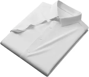 Men Solid Polo Shirt Short Sleeve Sportswear Top Cooling Nylon Quick Dry Slim Fit Golf Shirts