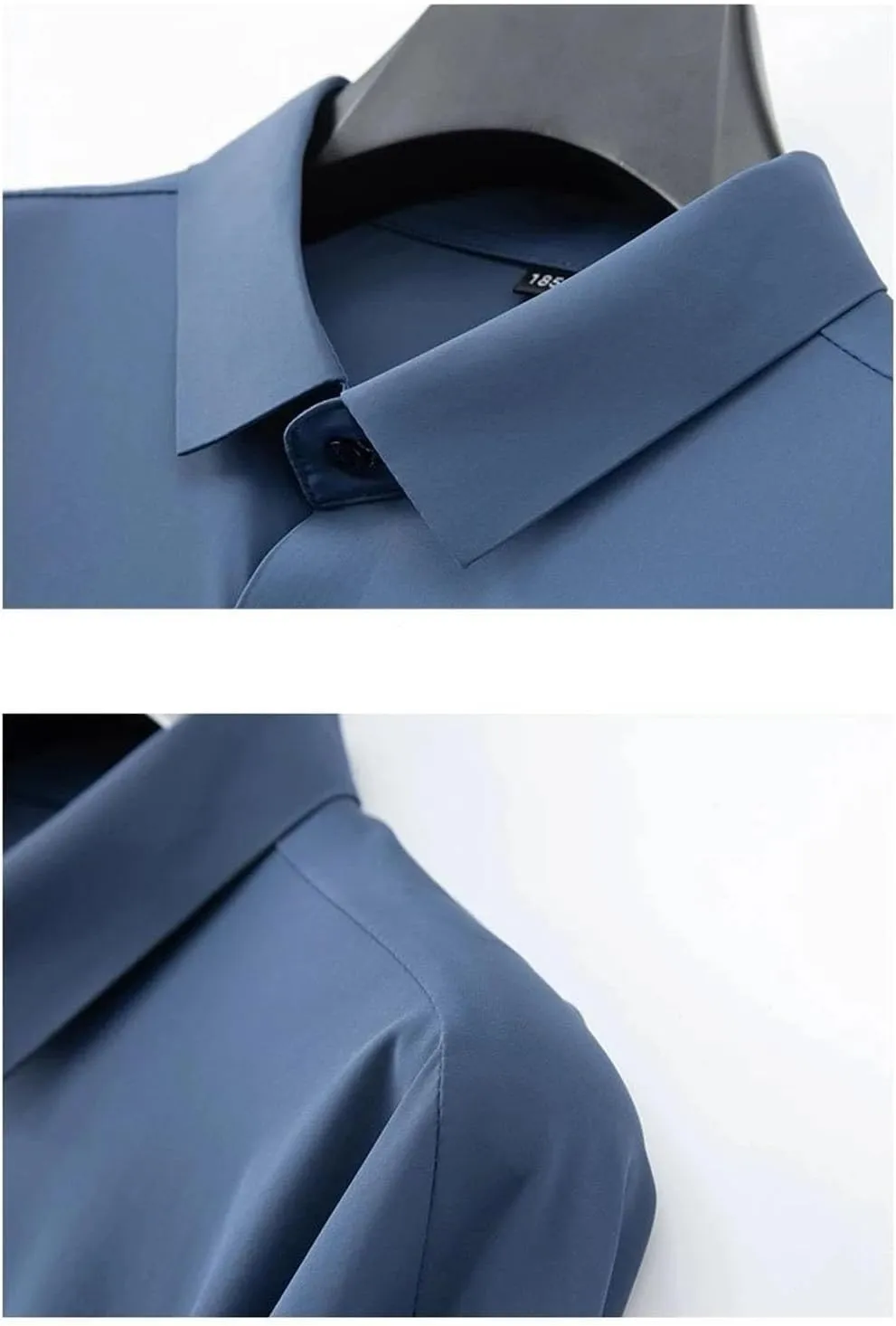 Men Solid Polo Shirt Short Sleeve Sportswear Top Cooling Nylon Quick Dry Slim Fit Golf Shirts