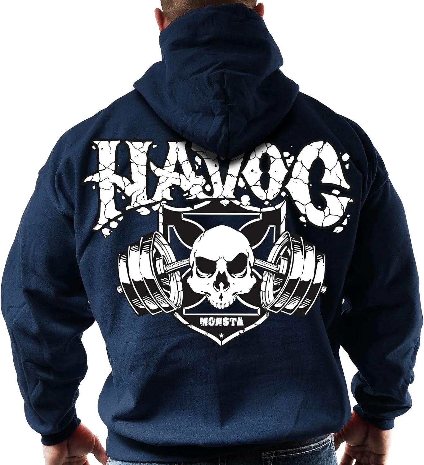 Men's Bodybuilding Workout (Havoc) Gym Zipper Hoodie