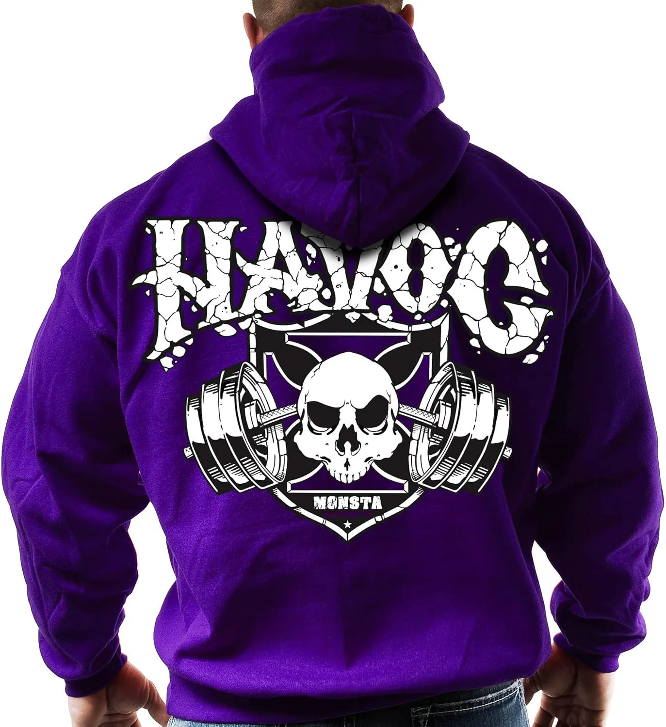 Men's Bodybuilding Workout (Havoc) Gym Zipper Hoodie