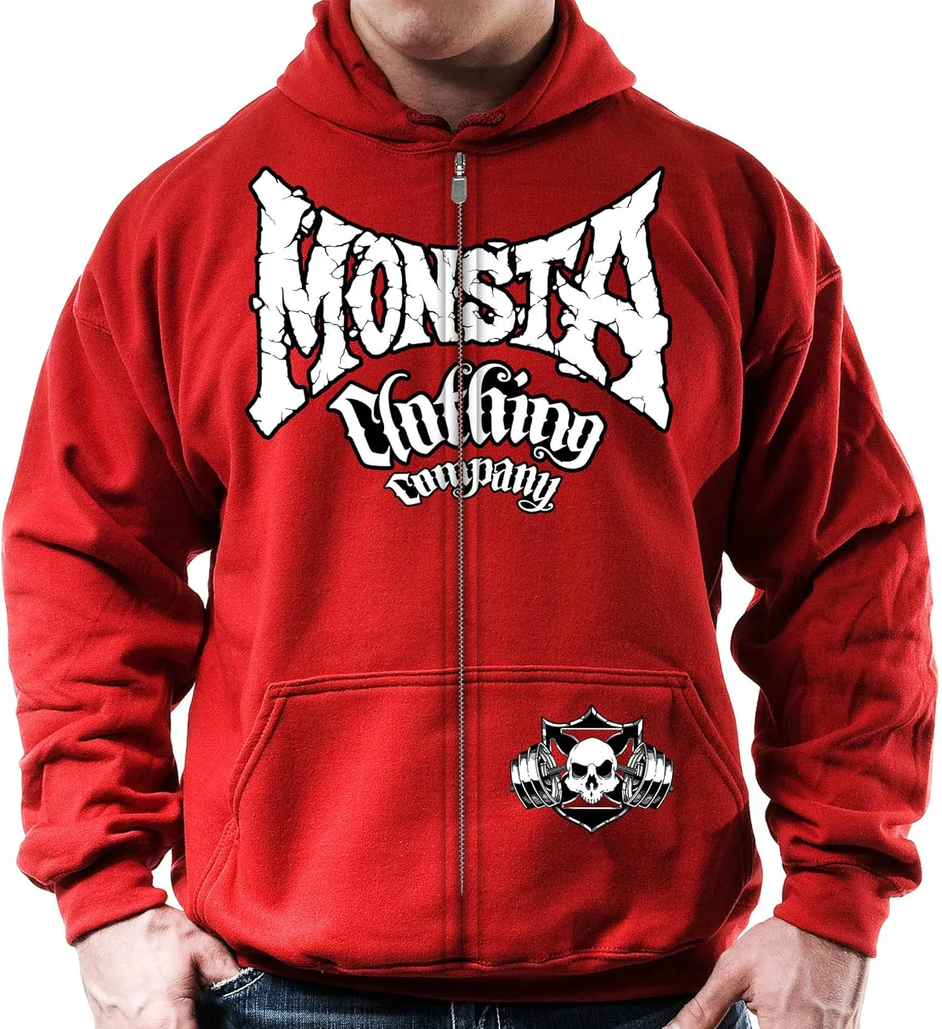 Men's Bodybuilding Workout (Havoc) Gym Zipper Hoodie