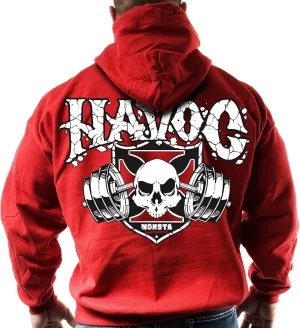 Men's Bodybuilding Workout (Havoc) Gym Zipper Hoodie
