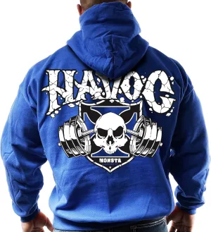 Men's Bodybuilding Workout (Havoc) Gym Zipper Hoodie