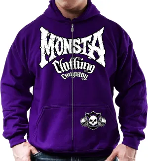 Men's Bodybuilding Workout (Havoc) Gym Zipper Hoodie