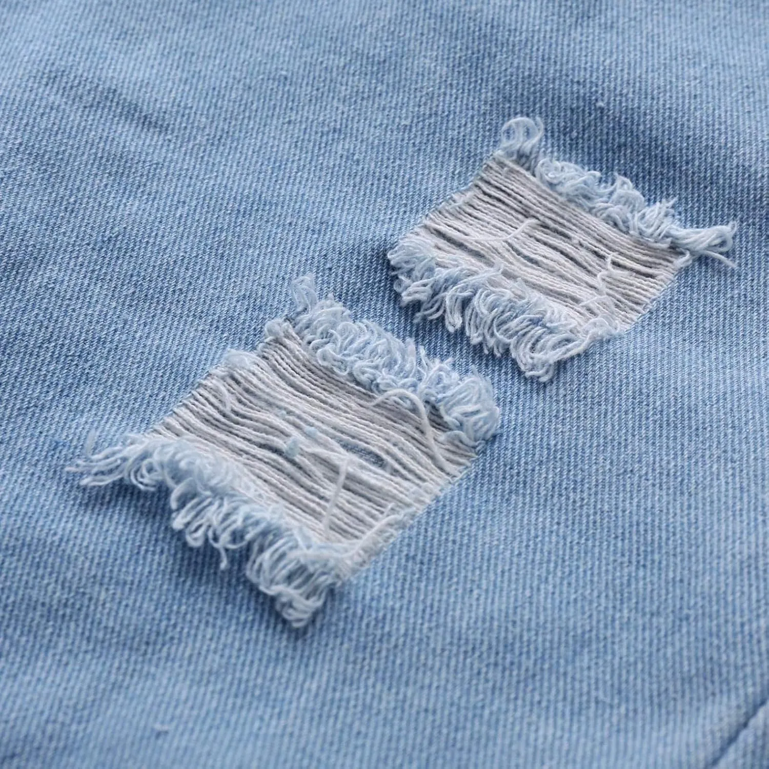 Men's Denim Bib Overalls Washed Ripped Destroyed Frayed Jean Suspender Pants Big and Tall One-Piece Dungarees Jumpsuits