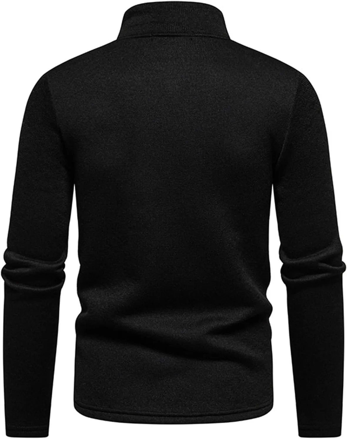 Men's Fleece Full Zip Jacket Lightweight Stand Collar Jackets Soft Warm Windproof Casual Workout Sports Coats
