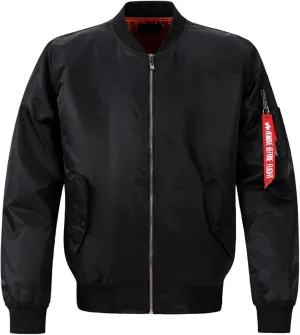 Mens Front Zip Panel Jacket Light Thin Casual Coat Water Resistant Sports Jacket Stand Collar Jacket with Golf Hiking
