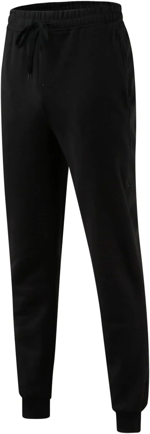 Mens Heavyweight Fleece Workout Joggers Loose Fit Gym Athletic Pants Cozy Loose Baggy Travel Pants