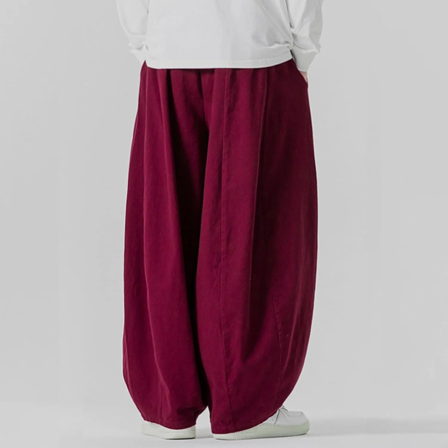 Men's Hip Hop Pants Joggers Loose Fit Streetwear Biker Baggy Trousers Stylish Cargo Pants Casual Oversized Sportwear