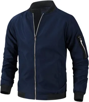 Men's Lightweight Jackets Oversize Fall Stylish Softshell Full Zip Warm Windbreaker Hiking Climbing Sportswear Coat