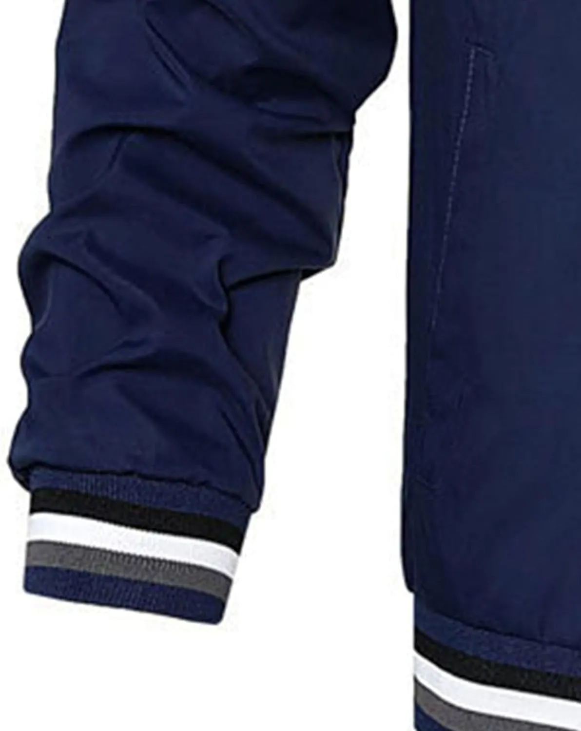 Men's Stand Collar Casual Bomber Jackets Full Zip Up Windproof Varsity Jacket Lightweight Sportwear Cardigan Coat