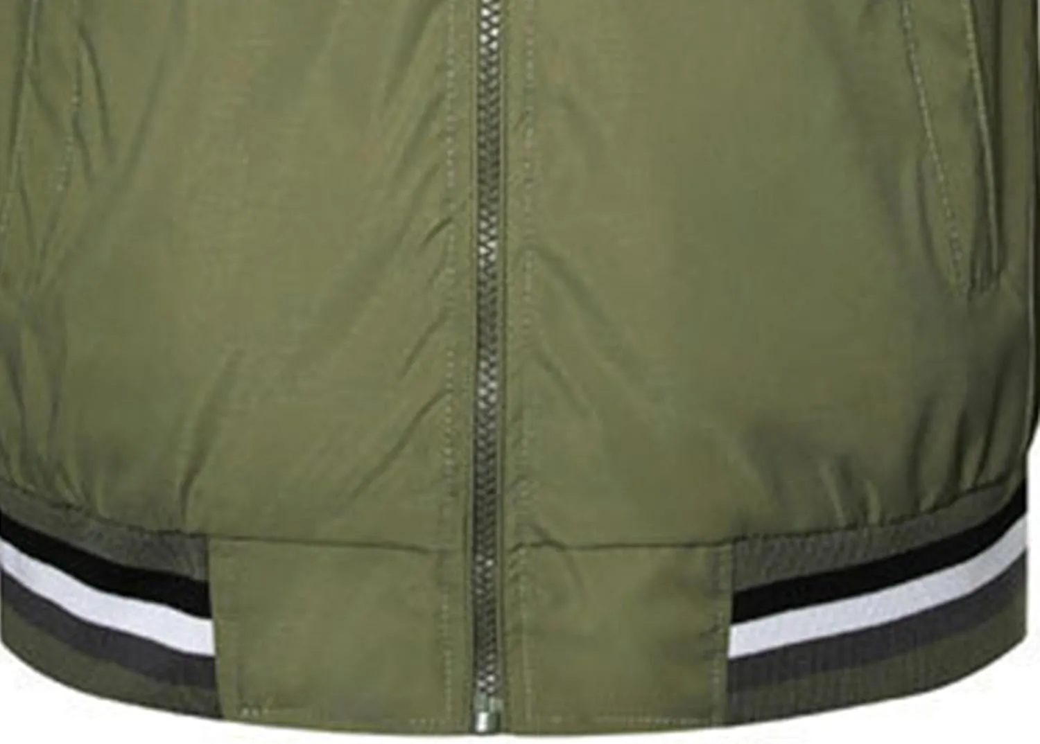 Men's Stand Collar Casual Bomber Jackets Full Zip Up Windproof Varsity Jacket Lightweight Sportwear Cardigan Coat