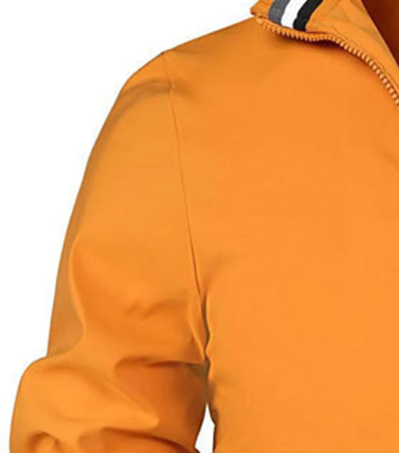Men's Stand Collar Casual Bomber Jackets Full Zip Up Windproof Varsity Jacket Lightweight Sportwear Cardigan Coat