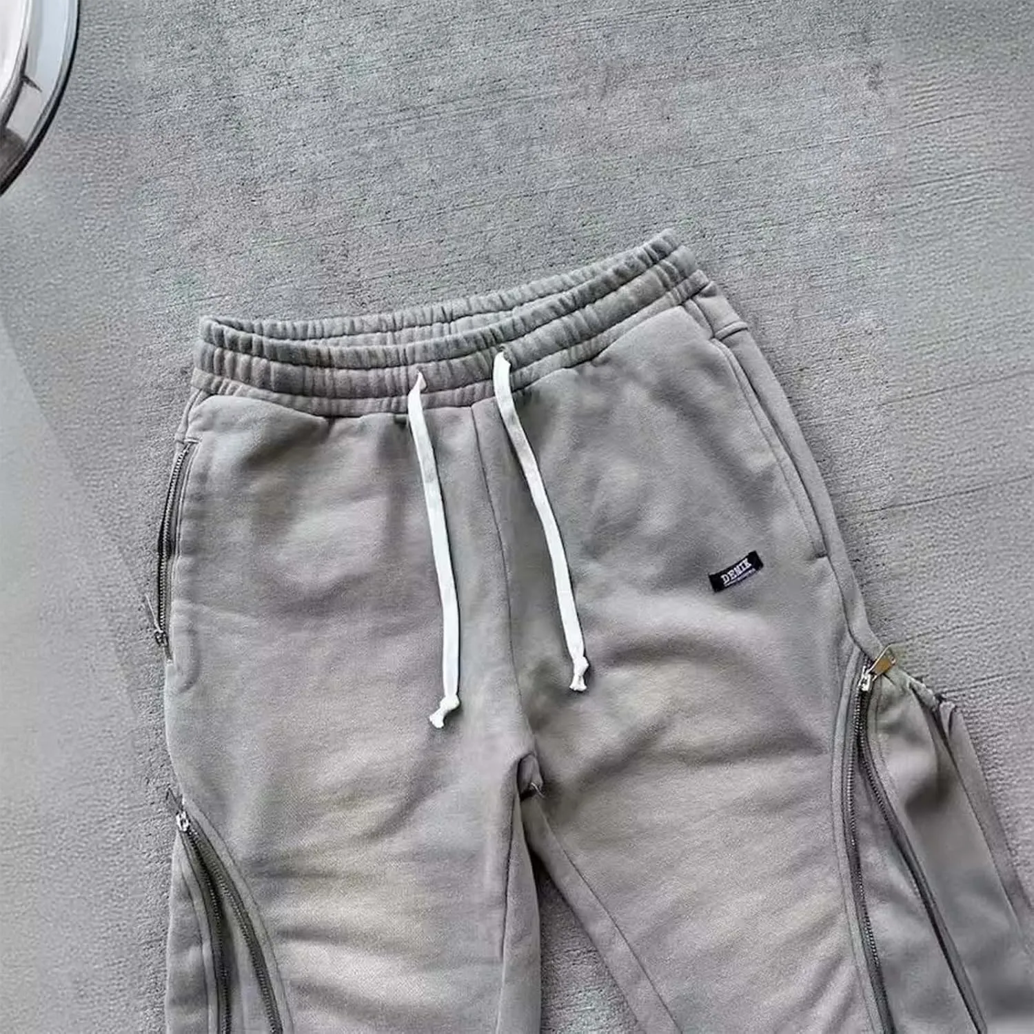 Mens Sweatpants Open Bottom Linen Beach Gym Stretch Business Outfits Athletic Resort Wear Yoga Sport Basketball