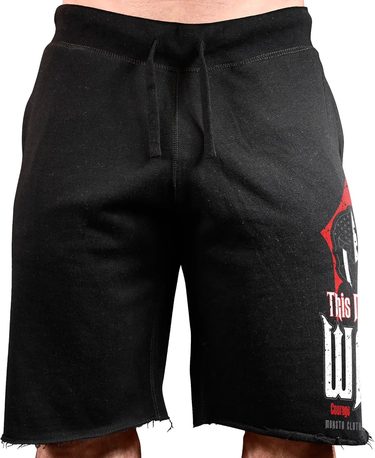 Men's SweatShorts This Means WAR: Courage Under Fire-299