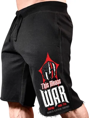 Men's SweatShorts This Means WAR: Courage Under Fire-299