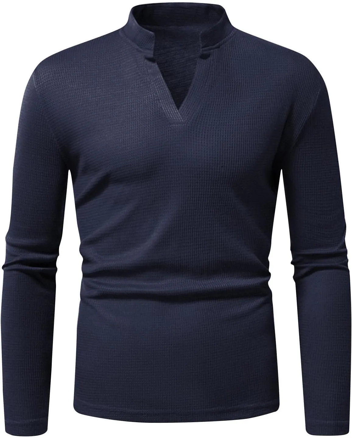 Mens V Neck Knit Sweater Slim Fit Long Sleeve Sweater Lightweight Knit Sweater Vintage Sweater Fall Winter Sweaters
